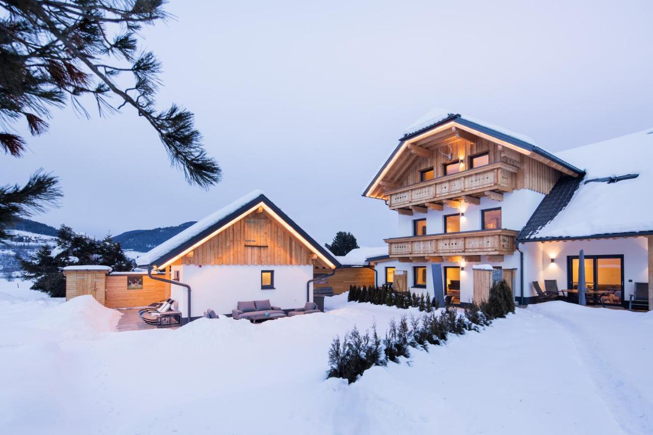 Pistenblick Alpin Sankt Margarethen im Lungau Ngoại thất bức ảnh